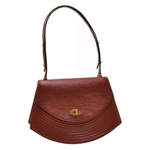 Vintage Louis Vuitton Tilsit Epi Handbag Brown